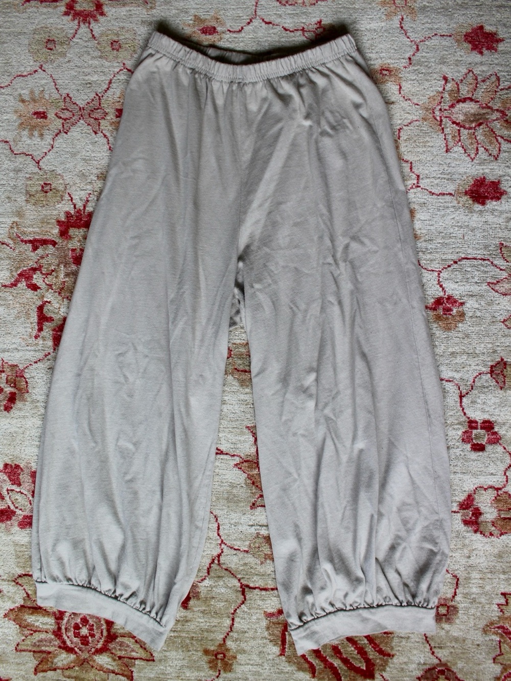 PacifiCotton Wyatt Pants - Wide Leg 100% Cotton Jogger Style Cuffs